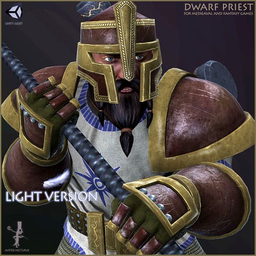Dwarf Paladin Light Vershion