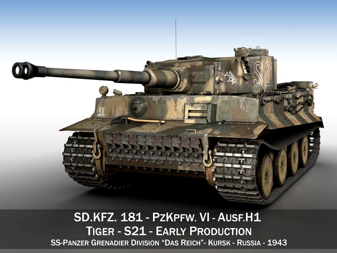 Panzer VI - Tiger - S21 - Early Production