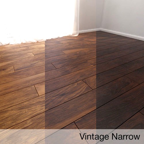 Parquet Floor Vintage Narrow