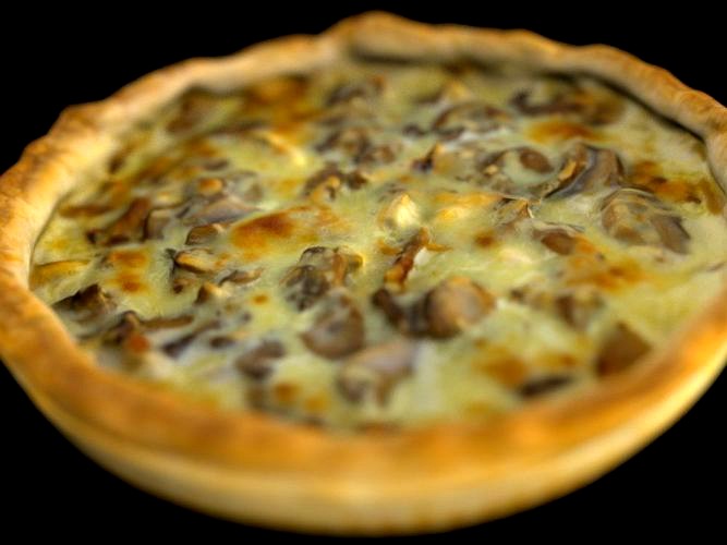 Chicken Mushroom Quiche