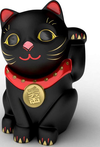 Maneki Neko black