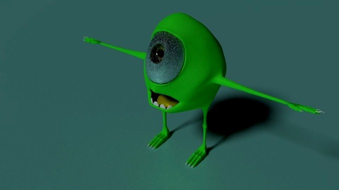 Mike Wazowski from Monster inc