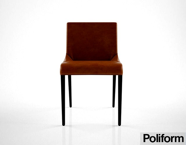 Poliform Seattle chair 3D model