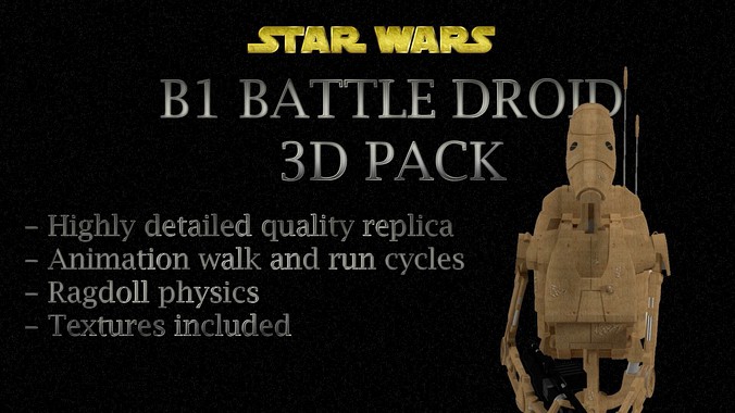 B1 Battle Droid Pack