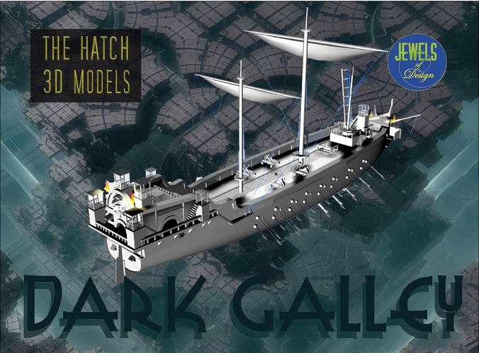 Fantasy Dark Galley