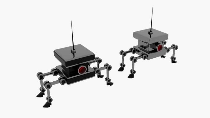 Cube Burger Bot model