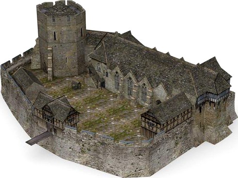 Fortified Manor for DAZ Studio