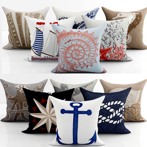 Collection of decorative pillows Birch Line - 2