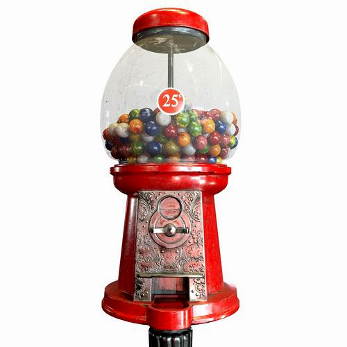 Gumball Machine Game Ready PBR Textures