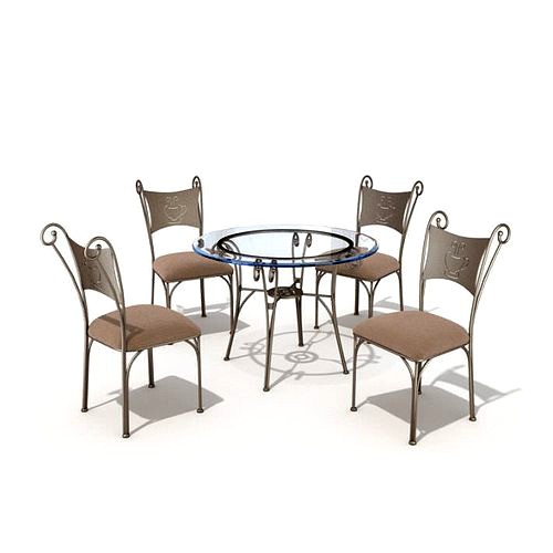 Furniture Set Table And Chairs