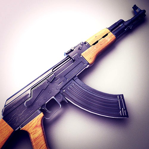 AK47 Assault Rifle Hi-Res