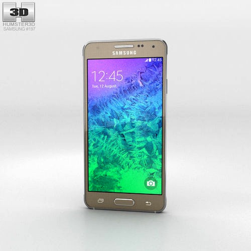 Samsung Galaxy Alpha Frosted Gold