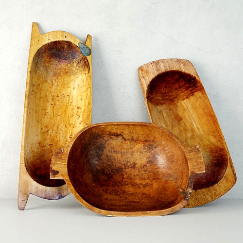 Antique Dough Bowls