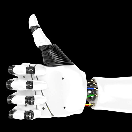 Robot Hand rigged