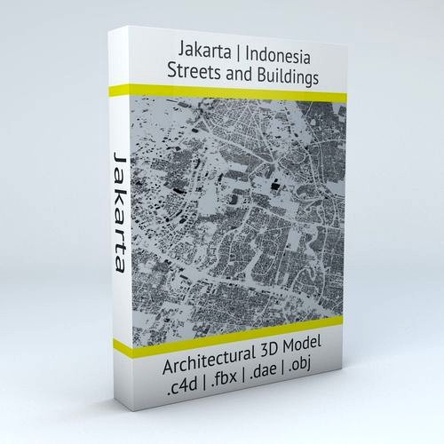 Jakarta Streets and Buildings