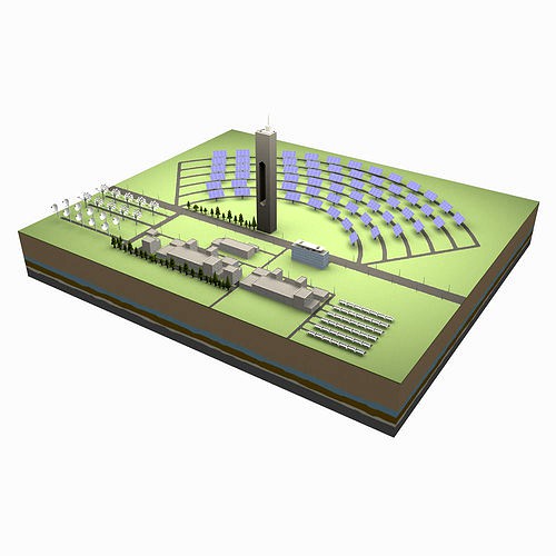 Solar power station