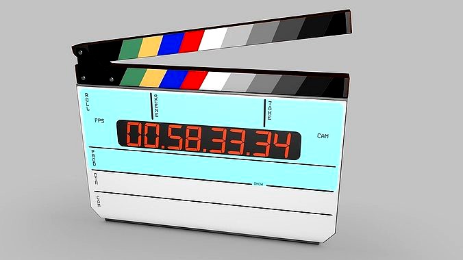 Clapper board