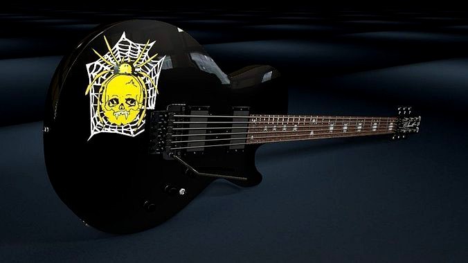 Kirk Hammett ESP KH-3 SpiderSkull