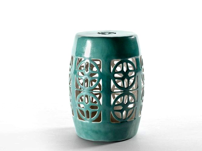 Zane Turquoise Stool