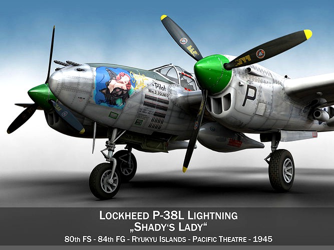 Lockheed P-38 Lightning Shadys Lady