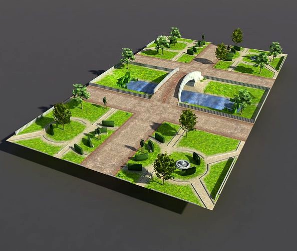 Low poly Park