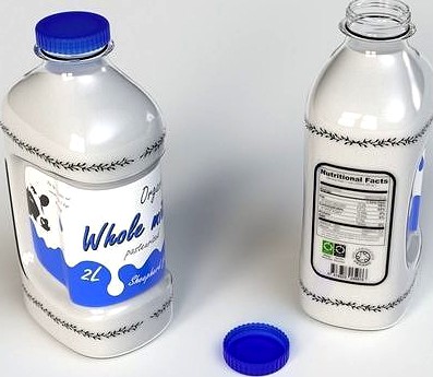 Milk bottle 2L 2nd concept