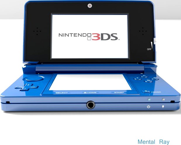 Nintendo 3DS 3D Model