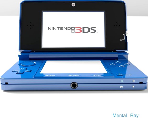 Nintendo 3DS 3D Model