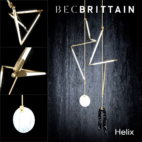 Bec Brittain Helix  Lamp