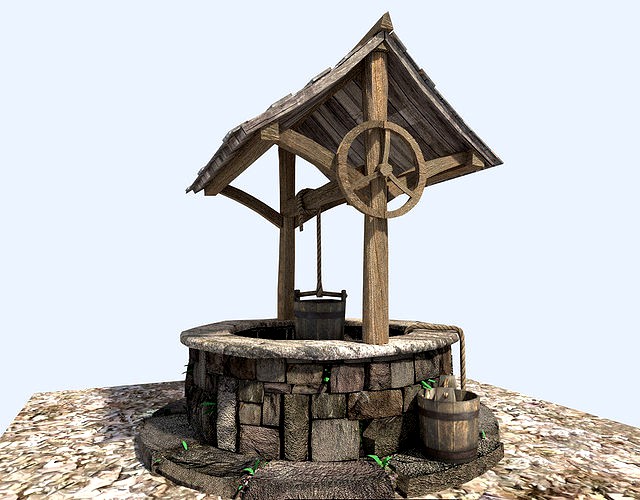 medieval water well