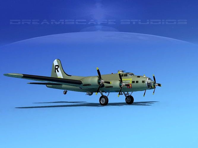 Boeing B-17F Flying Fortress MP V02