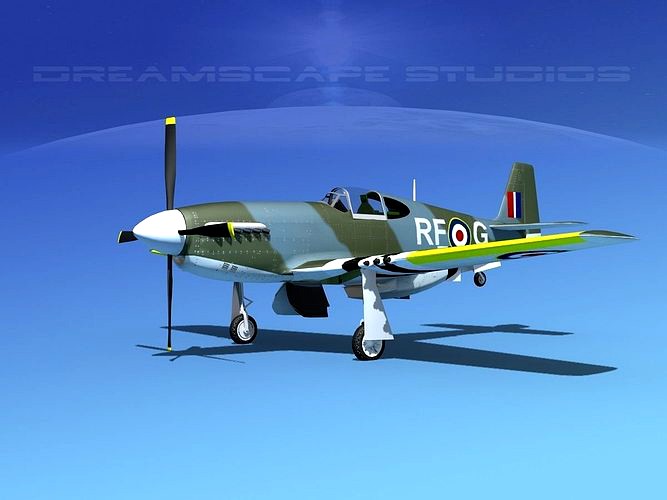 North American Mustang X RAF V09