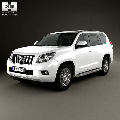 Toyota Land Cruiser Prado 5-door with HQ interior 2010