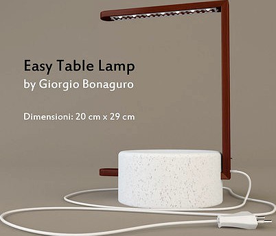 Easy Table Lamp by Giorgio Bonaguro