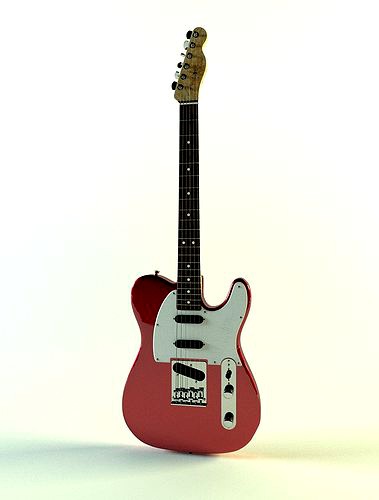 Fender Telecaster red metallic