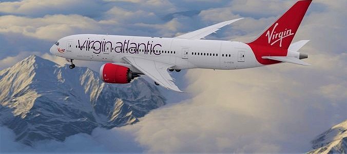 Boeing 787 Dreamliner Virgin Atlantic aircraft