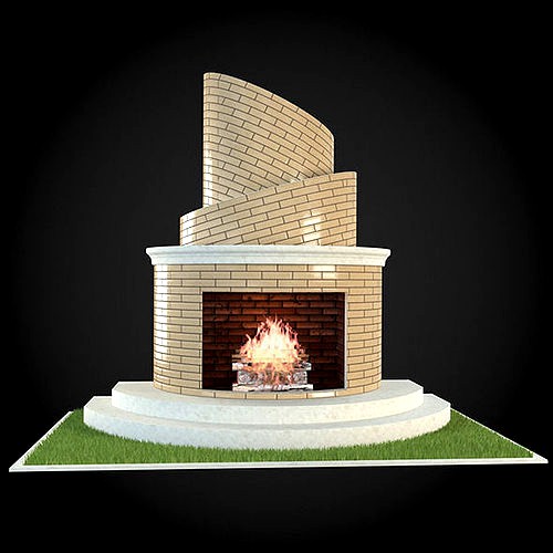 Garden Fireplace