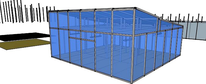 The exhibition portable T3 airframe pavilion 8