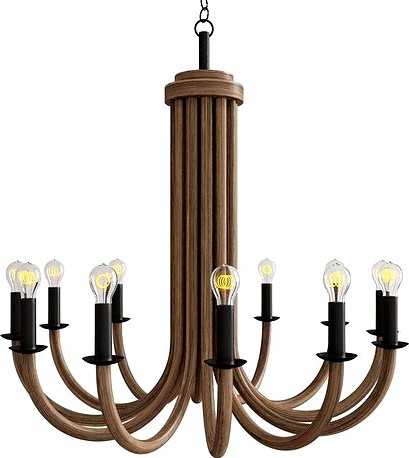 Arteriors Palermo Chandelier 12-light