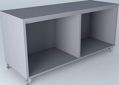 Base cabinet storage TONIC gray houses the world