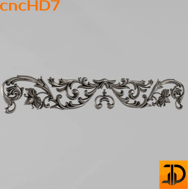 Horizontal decor 3D Model
