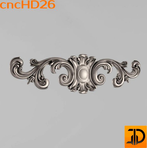 Horizontal decor 3D Model