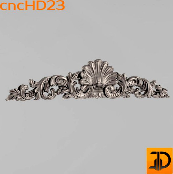 Horizontal decor 3D Model