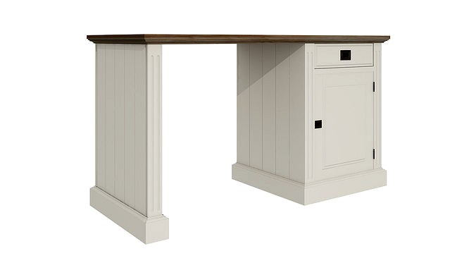 White Wooden Counter 183