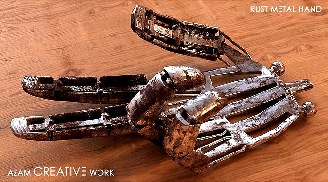 Metal Rust Fingers