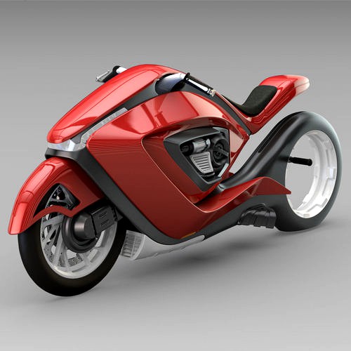 Sport bike futuristic concept