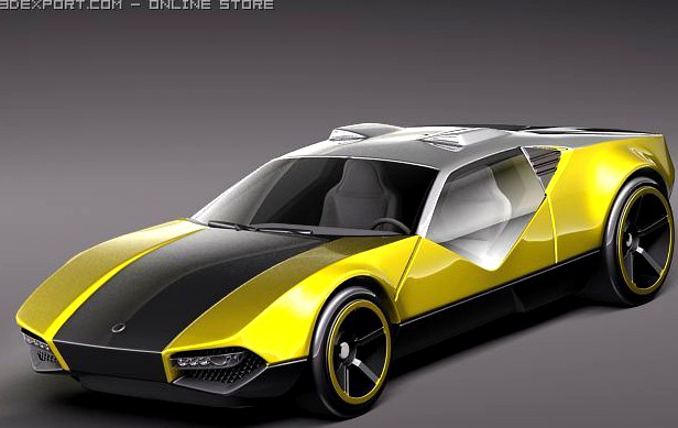 HotWheels LaFasta 3D Model