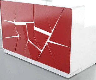 MDD Arctic Summer Reception Desk