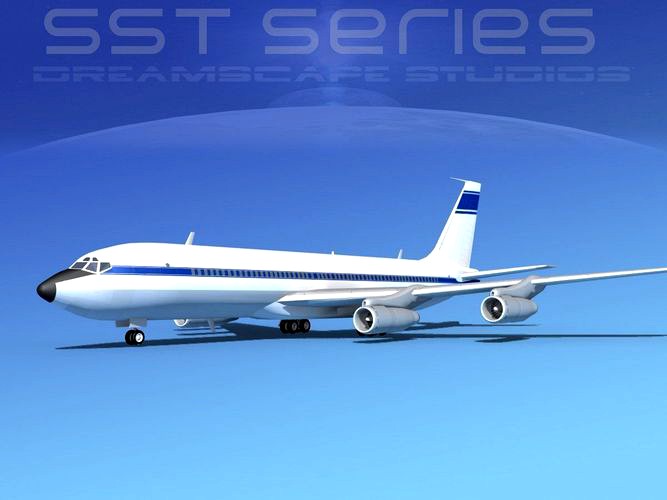 Boeing 707-320 SS Corporate 3