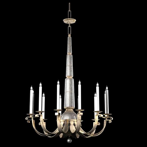 alan knight lighting Gardanne Rock Crystal Chandelier